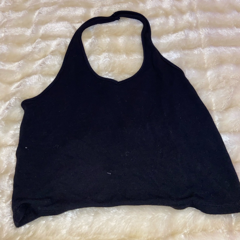 Black halter top!